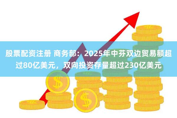 股票配资注册 商务部：2025年中芬双边贸易额超过80亿美元，双向投资存量超过230亿美元