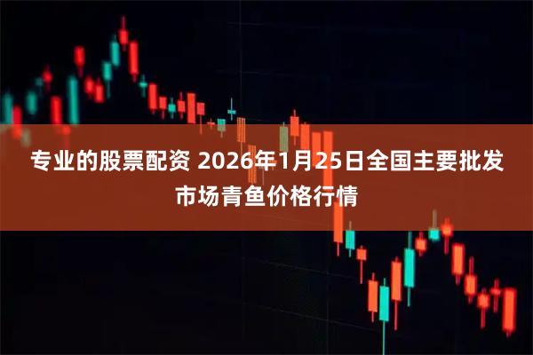 专业的股票配资 2026年1月25日全国主要批发市场青鱼价格行情