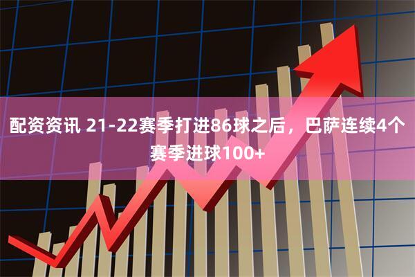 配资资讯 21-22赛季打进86球之后，巴萨连续4个赛季进球100+